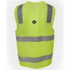 JB's Hi Vis (D+N) Zip Safety Vest Thumbnail