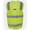 JB's Hi Vis (D+N) Zip Safety Vest Thumbnail