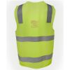 JB's Hi Vis (D+N) Zip Safety Vest Thumbnail