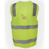 JB's Hi Vis (D+N) Zip Safety Vest Thumbnail