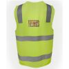 JB's Hi Vis (D+N) Zip Safety Vest Thumbnail