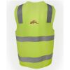 JB's Hi Vis (D+N) Zip Safety Vest Thumbnail
