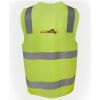JB's Hi Vis (D+N) Zip Safety Vest Thumbnail