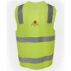 JB's Hi Vis (D+N) Zip Safety Vest Thumbnail