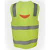 JB's Hi Vis (D+N) Zip Safety Vest Thumbnail
