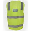 JB's Hi Vis (D+N) Zip Safety Vest Thumbnail