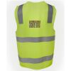 JB's Hi Vis (D+N) Zip Safety Vest Thumbnail