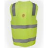 JB's Hi Vis (D+N) Zip Safety Vest Thumbnail