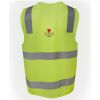 JB's Hi Vis (D+N) Zip Safety Vest Thumbnail