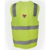 JB's Hi Vis (D+N) Zip Safety Vest Thumbnail