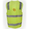 JB's Hi Vis (D+N) Zip Safety Vest Thumbnail