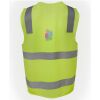 JB's Hi Vis (D+N) Zip Safety Vest Thumbnail