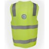 JB's Hi Vis (D+N) Zip Safety Vest Thumbnail