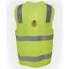 JB's Hi Vis (D+N) Zip Safety Vest Thumbnail