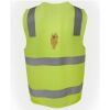 JB's Hi Vis (D+N) Zip Safety Vest Thumbnail