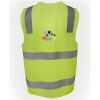 JB's Hi Vis (D+N) Zip Safety Vest Thumbnail