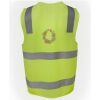 JB's Hi Vis (D+N) Zip Safety Vest Thumbnail