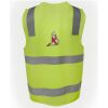 JB's Hi Vis (D+N) Zip Safety Vest Thumbnail