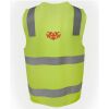 JB's Hi Vis (D+N) Zip Safety Vest Thumbnail