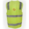 JB's Hi Vis (D+N) Zip Safety Vest Thumbnail