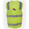 JB's Hi Vis (D+N) Zip Safety Vest Thumbnail