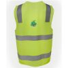 JB's Hi Vis (D+N) Zip Safety Vest Thumbnail