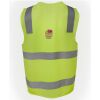 JB's Hi Vis (D+N) Zip Safety Vest Thumbnail