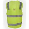 JB's Hi Vis (D+N) Zip Safety Vest Thumbnail