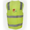 JB's Hi Vis (D+N) Zip Safety Vest Thumbnail