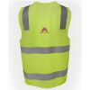 JB's Hi Vis (D+N) Zip Safety Vest Thumbnail