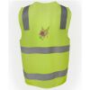 JB's Hi Vis (D+N) Zip Safety Vest Thumbnail