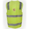 JB's Hi Vis (D+N) Zip Safety Vest Thumbnail