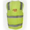 JB's Hi Vis (D+N) Zip Safety Vest Thumbnail