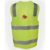 JB's Hi Vis (D+N) Zip Safety Vest Thumbnail
