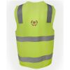 JB's Hi Vis (D+N) Zip Safety Vest Thumbnail