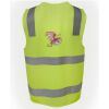 JB's Hi Vis (D+N) Zip Safety Vest Thumbnail