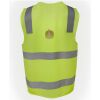 JB's Hi Vis (D+N) Zip Safety Vest Thumbnail