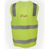 JB's Hi Vis (D+N) Zip Safety Vest Thumbnail