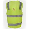 JB's Hi Vis (D+N) Zip Safety Vest Thumbnail