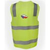 JB's Hi Vis (D+N) Zip Safety Vest Thumbnail