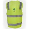 JB's Hi Vis (D+N) Zip Safety Vest Thumbnail