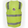 JB's Hi Vis (D+N) Zip Safety Vest Thumbnail