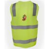 JB's Hi Vis (D+N) Zip Safety Vest Thumbnail
