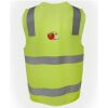 JB's Hi Vis (D+N) Zip Safety Vest Thumbnail