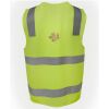 JB's Hi Vis (D+N) Zip Safety Vest Thumbnail