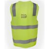 JB's Hi Vis (D+N) Zip Safety Vest Thumbnail