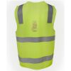 JB's Hi Vis (D+N) Zip Safety Vest Thumbnail