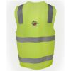 JB's Hi Vis (D+N) Zip Safety Vest Thumbnail