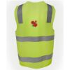JB's Hi Vis (D+N) Zip Safety Vest Thumbnail