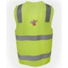 JB's Hi Vis (D+N) Zip Safety Vest Thumbnail